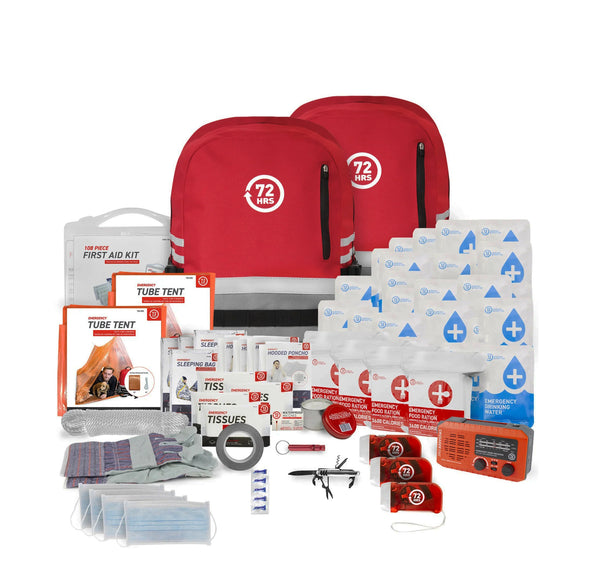 72HRS Deluxe 4-Person Emergency Survival Kit