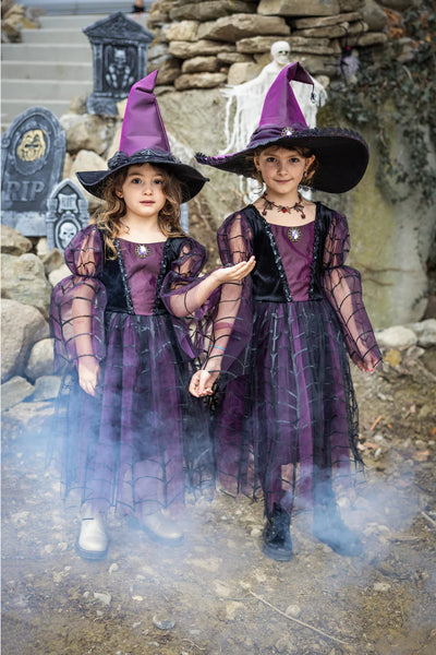 Great Pretenders Spider Witch Dress with Hat