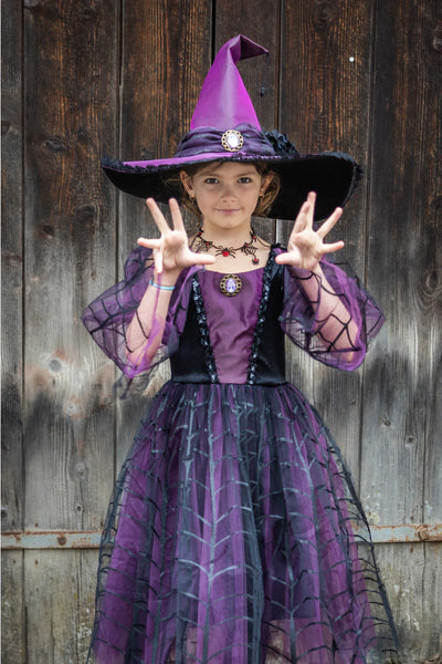 Great Pretenders Spider Witch Dress with Hat