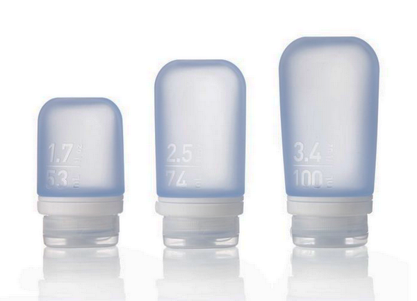 Humangear GoToob Silicone Travel Bottles - 3-Pack