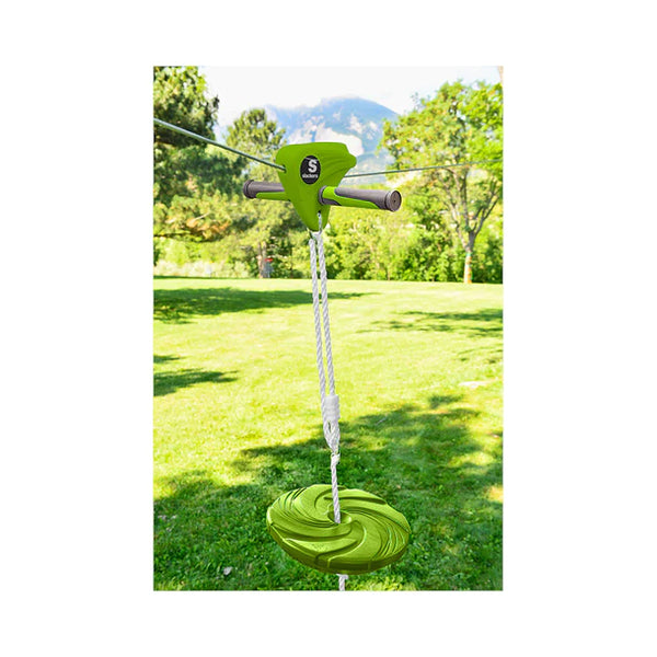 Slackers 40' Backyard Zipline Kit with Spring Brake