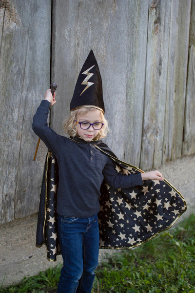 Great Pretenders Reversible Wizard Cape and Hat