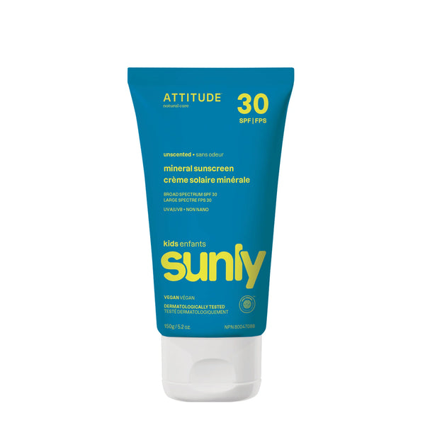 Attitude Sunly Mineral Sunscreen SPF30