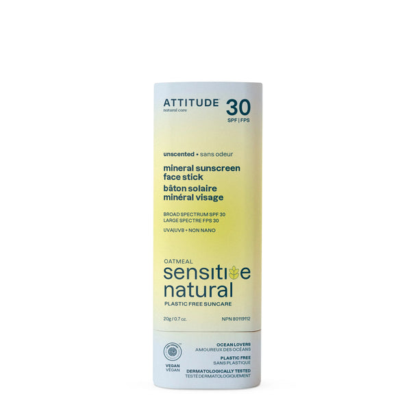 Attitude Sunly Mineral Face Sunscreen SPF30