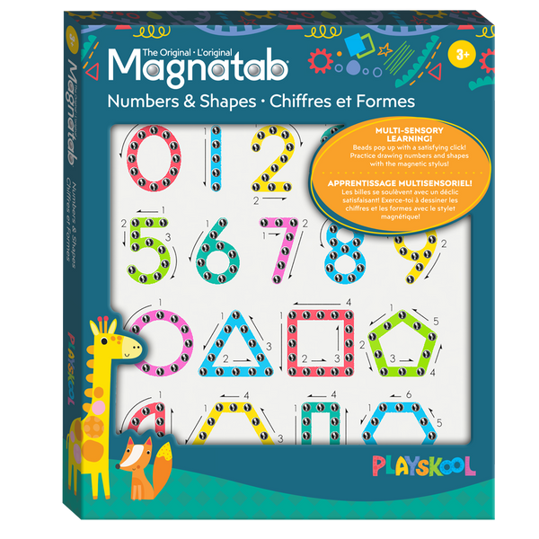 Magnatab Numbers and Shapes