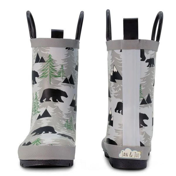 Jan & Jul Puddle-Dry Rubber Rain Boots