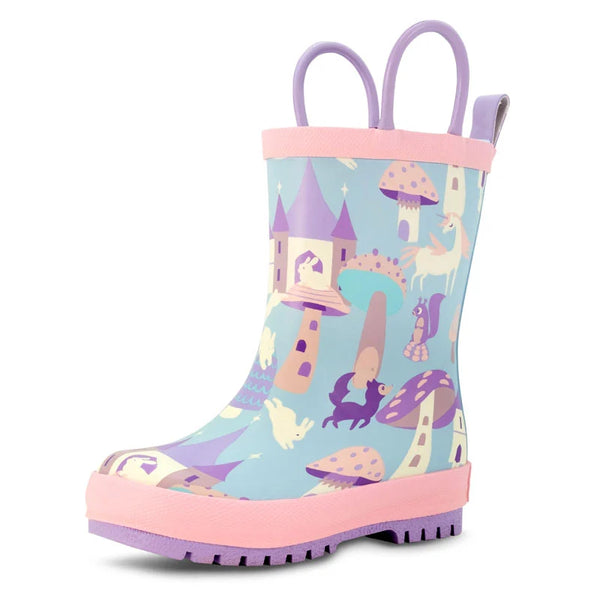 Jan & Jul Puddle-Dry Rubber Rain Boots