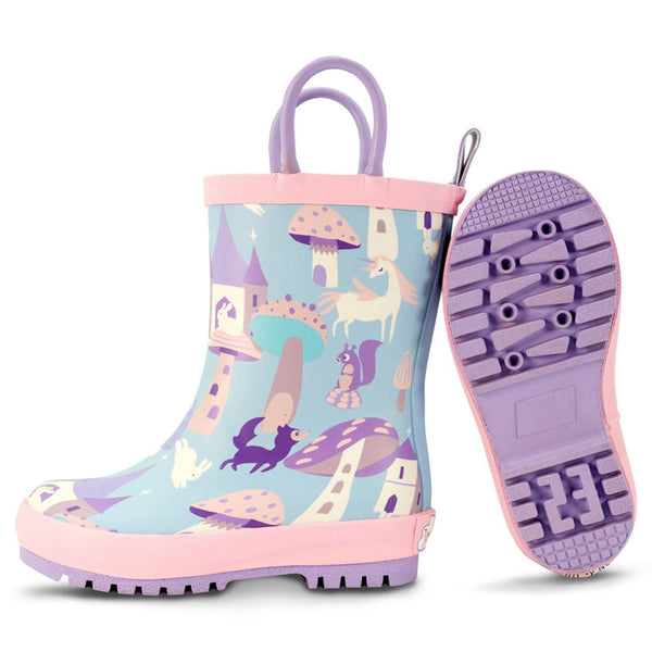 Jan & Jul Puddle-Dry Rubber Rain Boots