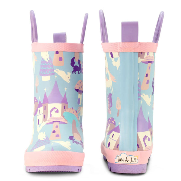 Jan & Jul Puddle-Dry Rubber Rain Boots