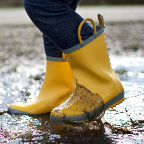 Jan & Jul Puddle-Dry Rubber Rain Boots