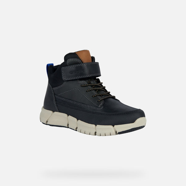 Geox Flexyper Leather Mix Abx High Top