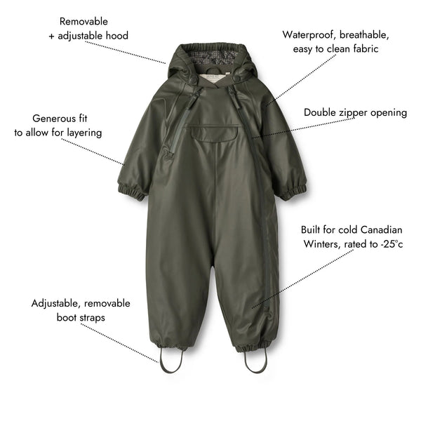 Wheat Infant & Toddler Wintersuit Evig