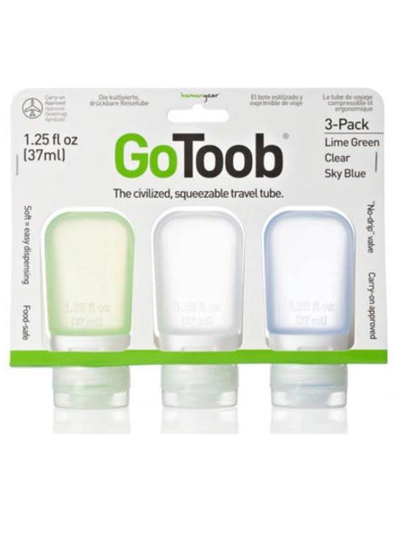 Humangear GoToob Silicone Travel Bottles - 3-Pack