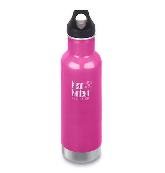 Klean Kanteen 20oz Insulated Bottle with Loop Cap