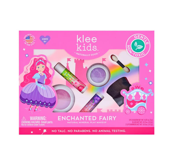 Klee Naturals Kids 4-Piece Play Makeup Kits - Enchanted Fairy SUB