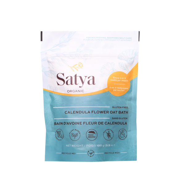 Satya Calendula Flower Oat Bath