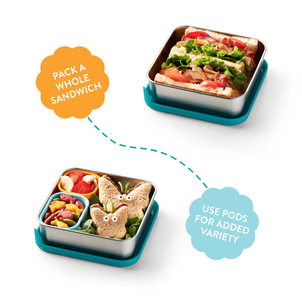 PlanetBox Trailblazer Sandwich Box with Pods