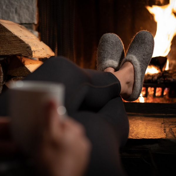 Ambler Wool Slippers - Slocan