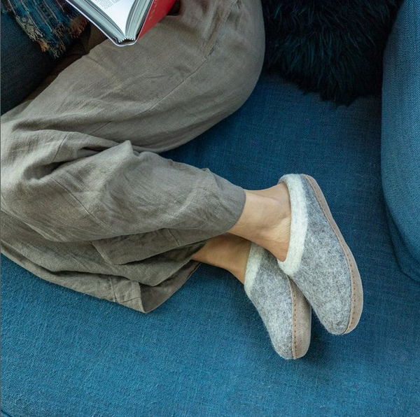 Ambler Wool Slippers - Slocan