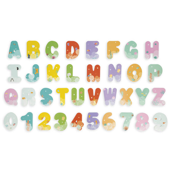 Janod Bath Time Letters and Numbers