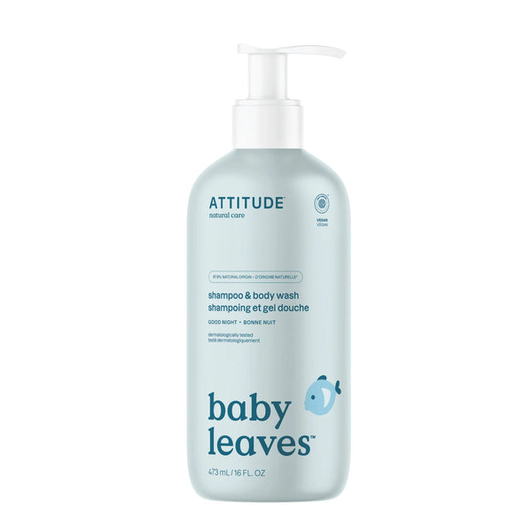 ATTITUDE 2-in-1 Baby Shampoo and Body Wash