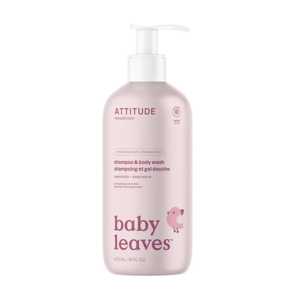 ATTITUDE 2-in-1 Baby Shampoo and Body Wash