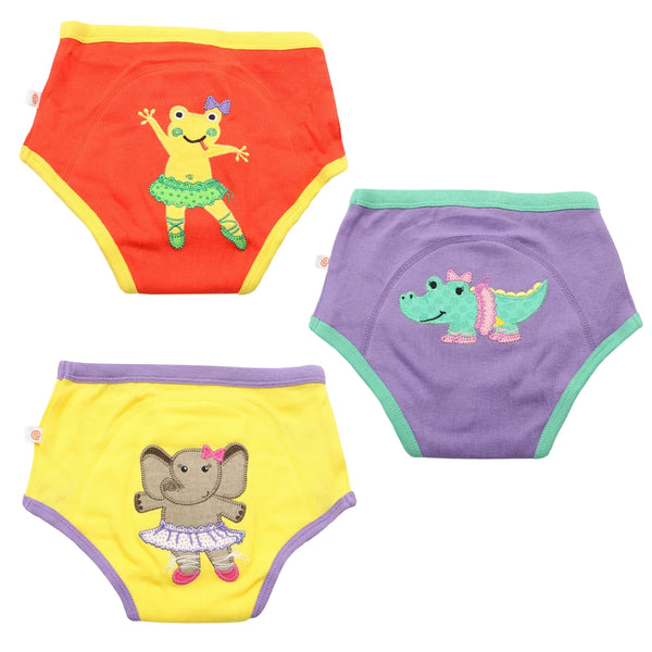 Zoocchini Organic Cotton Training Pants - Set of 3