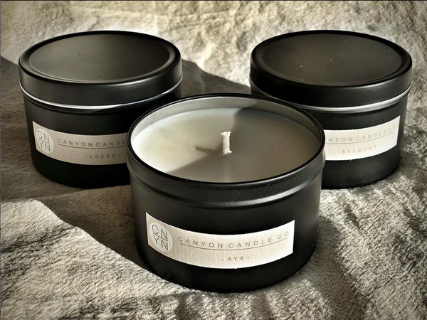 Canyon Candle Co. Candle Tins - 3-Pack