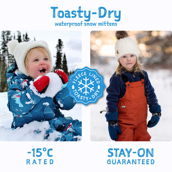 Jan & Jul Toasty Dry Waterproof Snow Mittens