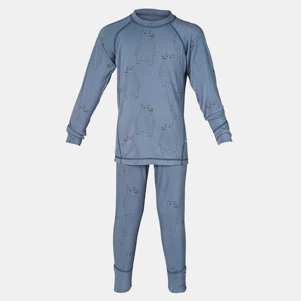 Isbjorn Polar Bear Bamboo Base Layer Set - 2 to 8 Years