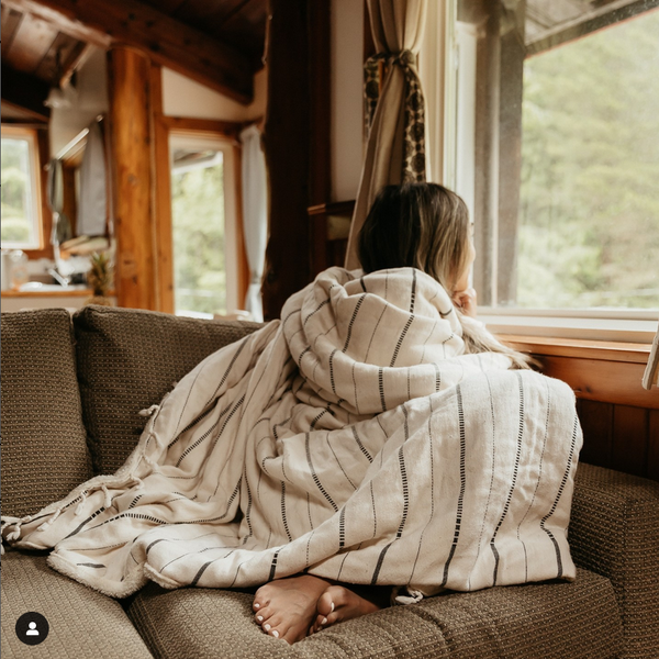 Tofino Towel Co. - The Knox Fleece Lined Throw