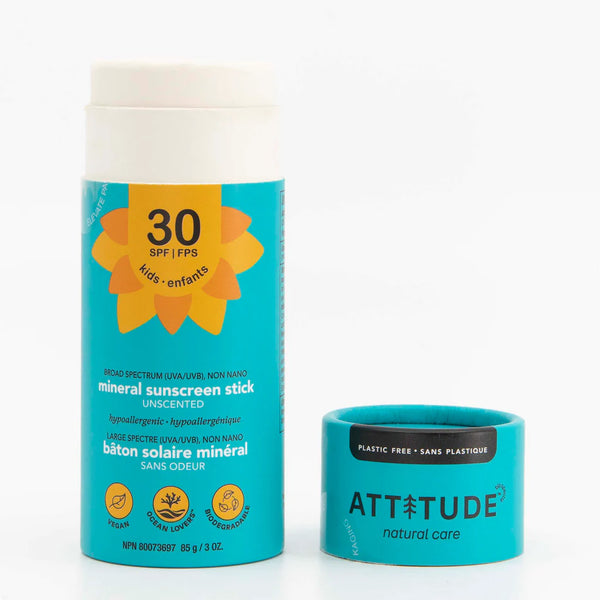 Attitude Mineral Sunscreen Stick - Kids