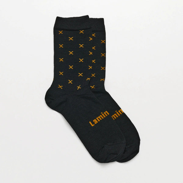 Lamington Merino Wool Crew Socks - Men