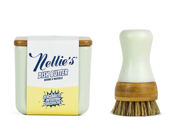 Nellie's Dish Butter and Forever Brush Set