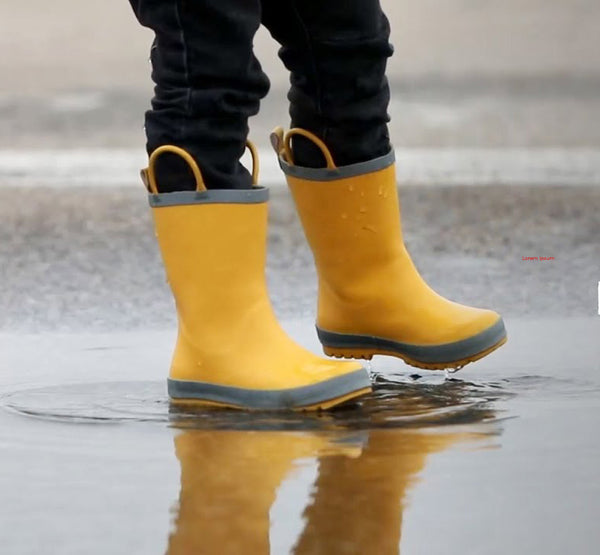 Jan & Jul Puddle-Dry Rubber Rain Boots