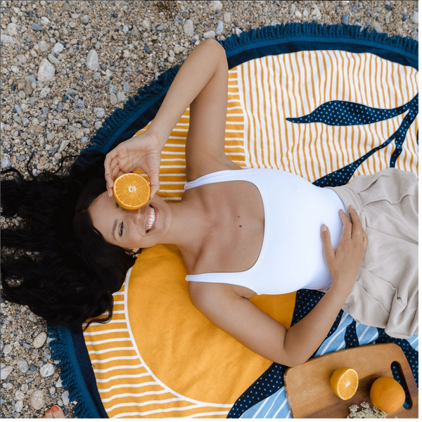 Tofino Towel Co. - The Velour Round Towel