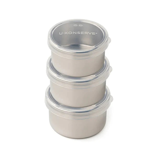 U-Konserve Round Mini Containers - Set of 3