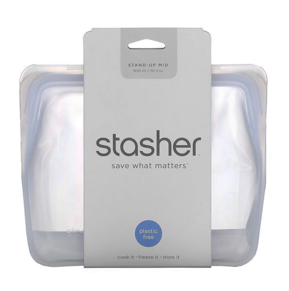 Stasher Reusable Stand-Up Bags - 6-Pack