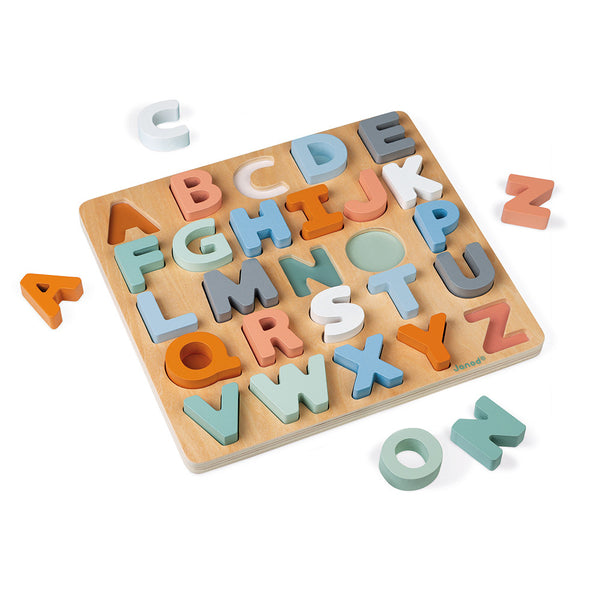 Janod Wood Alphabet Puzzle