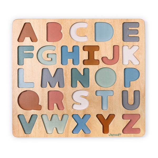 Janod Wood Alphabet Puzzle