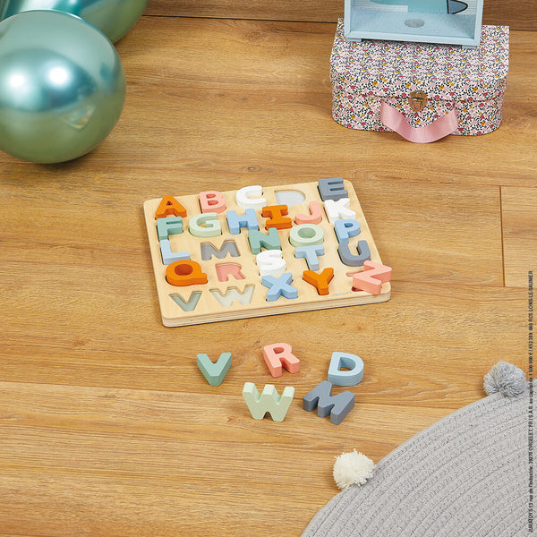 Janod Wood Alphabet Puzzle