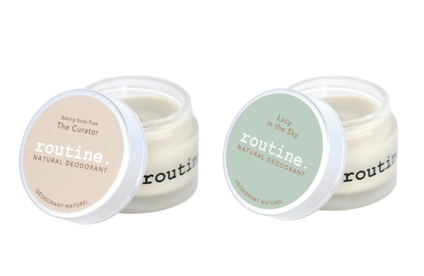 Routine Natural Deodorant Jar - Twin-Pack