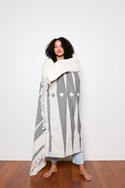 Tofino Towel Co. - The Wren Fleece Lined Throw