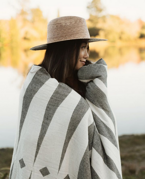 Tofino Towel Co. - The Wren Fleece Lined Throw