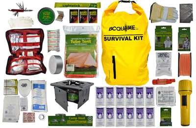 BC Quake Premium Survival Kits