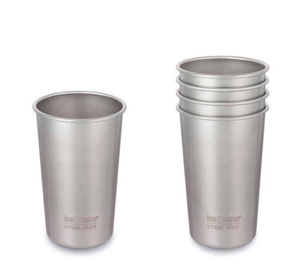 Klean Kanteen Stainless Steel Cups - 4 Pack