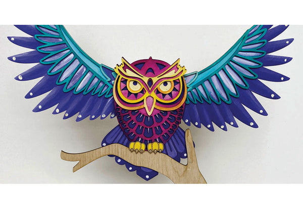 McTavish Art Kits - Flying Owl