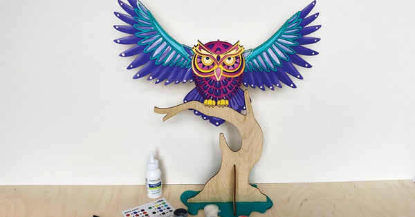 McTavish Art Kits - Flying Owl