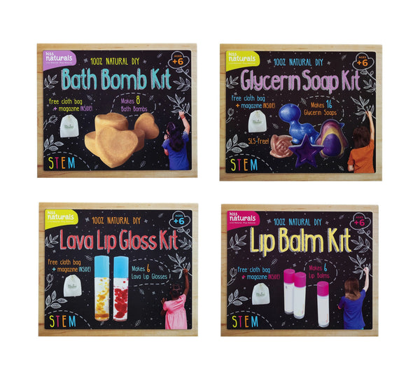 Kiss Naturals Kids DIY Body Care Kits