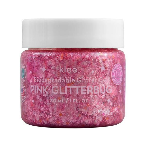 Klee Naturals Bio-Glitter, Roll-on Fragrance and Lip Shimmer Kit